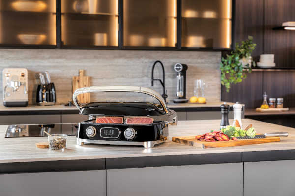 Grill elektryczny wielofunkcyjny Smeg MGF01